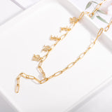 Personalized Stainless Steel Initial Old English Name Pendant Necklace