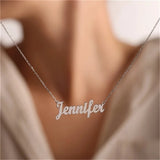 Personalized Stainless Steel Necklace for Women