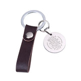 Personalized Stainless Steel Dogtag Key Chain Necklace