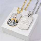 Custom Stainless Steel Photo Necklace