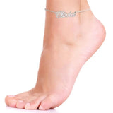 Personalized Women's Stainless Steel Anklet