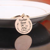 Custom Baby Stats Keychain Gift - Stainless Steel
