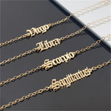 Stainless Steel Personalized Name Necklace Letter Pendant Silver Jewelry