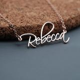Customized Stainless Steel Name Choker