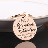 Stainless Steel Newborn Birth Time Surprise Present