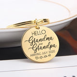 Stainless Steel Newborn Birth Time Surprise Present