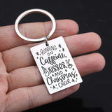 Stainless Steel Xmas Creative Keychain Surprise