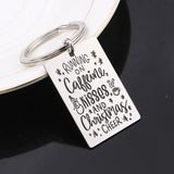 Stainless Steel Xmas Creative Keychain Surprise