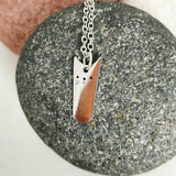 Cat Pendant Necklace Stainless Steel Clavicle Chain Women Jewelry