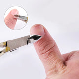 Stainless Steel Cuticle Nipper for Manicure Nail Care Dead Skin Tools