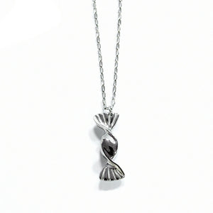 Stainless Steel Charm Pendant Necklace Golden Candy Packaging Food Gift