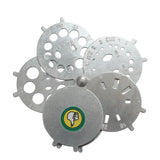 Stainless Steel Gem Fan Gauge Stone Measuring Tool