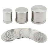 Stainless Steel Diamond Sieves for Gemstones Beads 0.15MM 45MM 65MM 80MM
