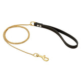 Stainless Steel Dog Collar Traction Rope for Strong Traction