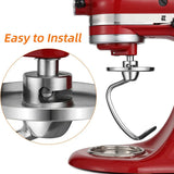 Stainless Steel Dough Attachment for Stand Mixer, Bread Hooks