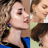 Stainless Steel Earring Cutter Set with 138 Pcs Polymer Clay Cutters