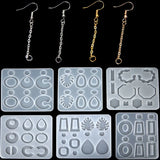 Stainless Steel Earring Hooks Silicone Mold DIY Resin Jewelry Tools