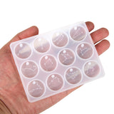 Stainless Steel Earring Hooks Silicone Mold DIY Resin Jewelry Tools