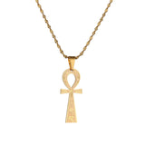 Egyptian Ankh Cross Eye Necklace Pendant Jewelry