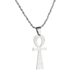 Egyptian Ankh Cross Eye Necklace Pendant Jewelry