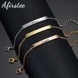 Engrave Name Baby Bracelet Personalized Date Child Bracelet
