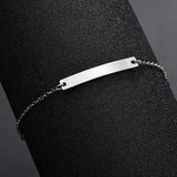 Engrave Name Baby Bracelet Personalized Date Child Bracelet