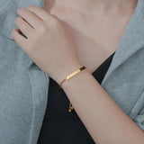 Personalized Stainless Steel Name Bracelet for Kids & Adults