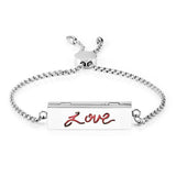 Stainless Steel Aromatherapy Bracelet with 5 Pads