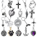 Stainless Steel Cremation Jewelry Urn Necklace for Ashes