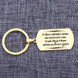 Engraved Stainless Steel Memory Keychain