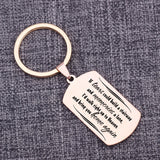Engraved Stainless Steel Memory Keychain