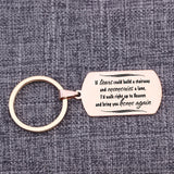 Engraved Stainless Steel Memory Keychain