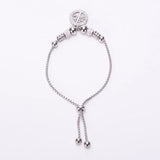 Adjustable Zircon Beaded Bracelet for Women