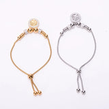 Adjustable Zircon Beaded Bracelet for Women