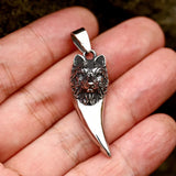 Stainless Steel Punk Style Necklace Pendant for Bar Party Decor