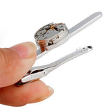 Steampunk Men's Tie Clip Vintage Watch Movement Tie Clasp Tack