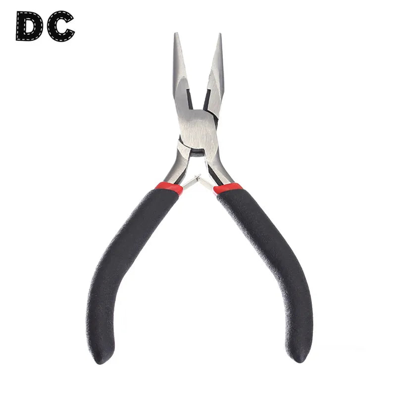 Stainless Steel Flat Nose Pliers Jewelry Plier Craft Tools