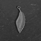 Stainless Steel Flower Pendant Bird Charms for DIY Jewelry