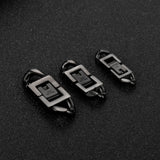 Stainless Steel Fold Over Clasps Metal Buckles Fastener Clasps Accessories