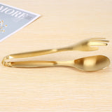 Stainless Steel Food Tongs Kitchen Utensils Buffet Cooking Tools BBQ Clips