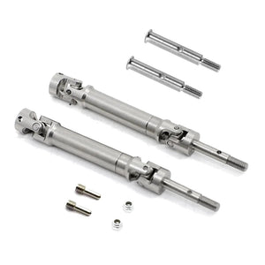 1/10 2WD Slash Stampede Stainless Steel Front Axle Shaft & Rear Drive Shaft