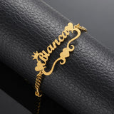 Custom Stainless Steel Name Bracelet