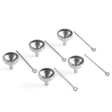 Stainless Steel Funnel and Pin Cremation Jewelry Killing Fit 5pcs