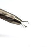 Stainless Steel 4 Prong Gem Holder Tweezers