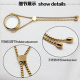 Stainless Steel Glass Locket Bracelet 30mm Living Memory Locket Bracelet