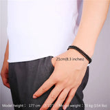 9MM Stainless Steel Snake Chain Bracelet GH2239
