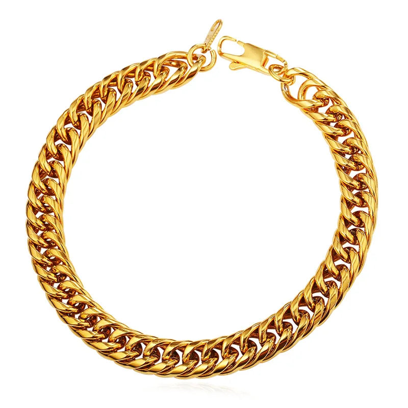 9MM Stainless Steel Snake Chain Bracelet GH2239