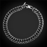 9MM Stainless Steel Snake Chain Bracelet GH2239