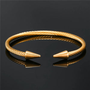 Stainless Steel Bangle Bracelets Stylish Mesh Bangle for Women Men