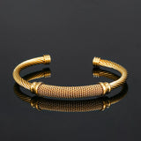 Stainless Steel Bangle Bracelets Stylish Mesh Bangle for Women Men